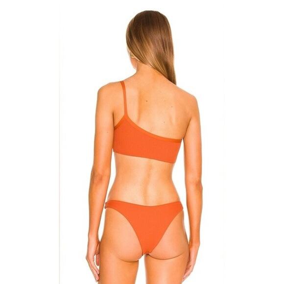 NWT L*Space Amber One-Shoulder Axel & Cabana Bitsy Swimwear Bikini Set Size XS - Picture 2 of 7